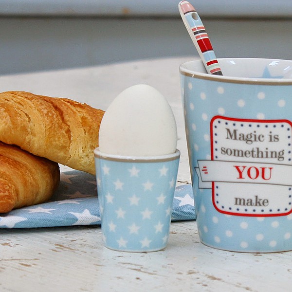 Egg Cup Star - Blue