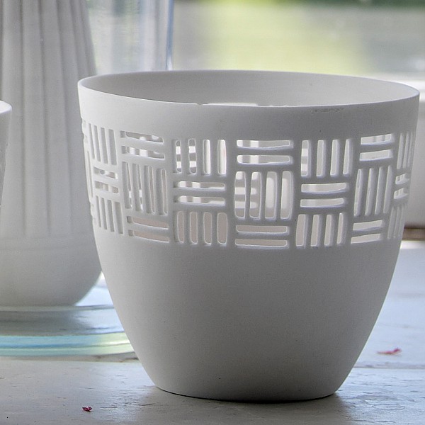 Teelichthalter FRIDA aus Keramik - Nr. 1