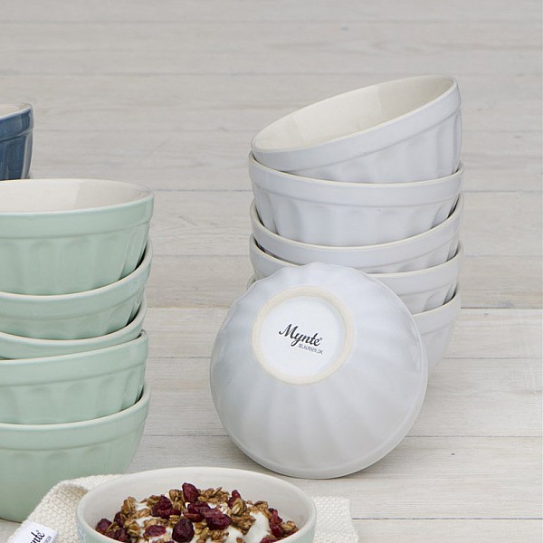 Muesli Bowl Mynte - Pure White