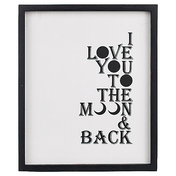 Picture I love you to the moon & back