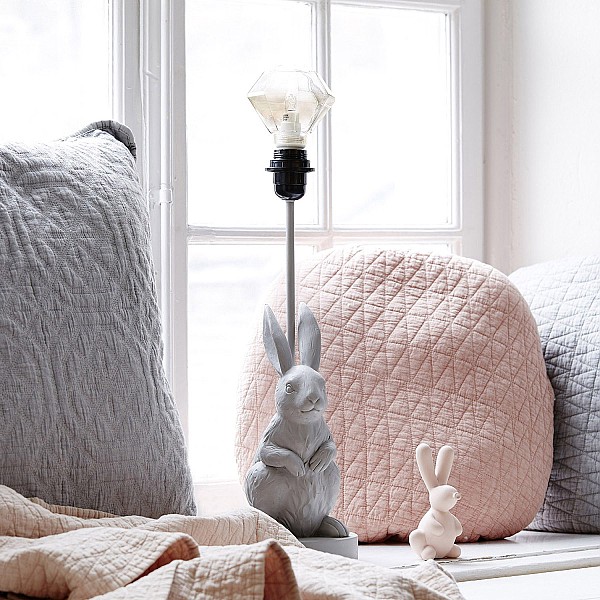 Table Lamp Rabbit - Grey