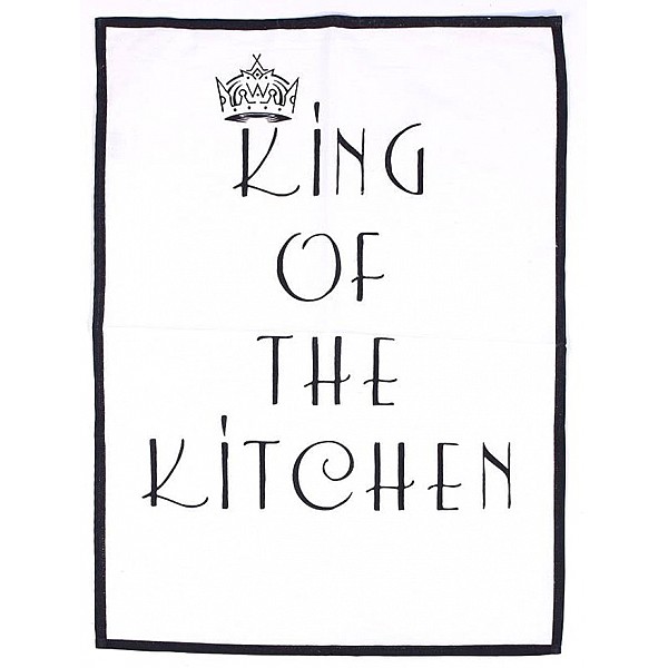 Kökshandduk King of the kitchen