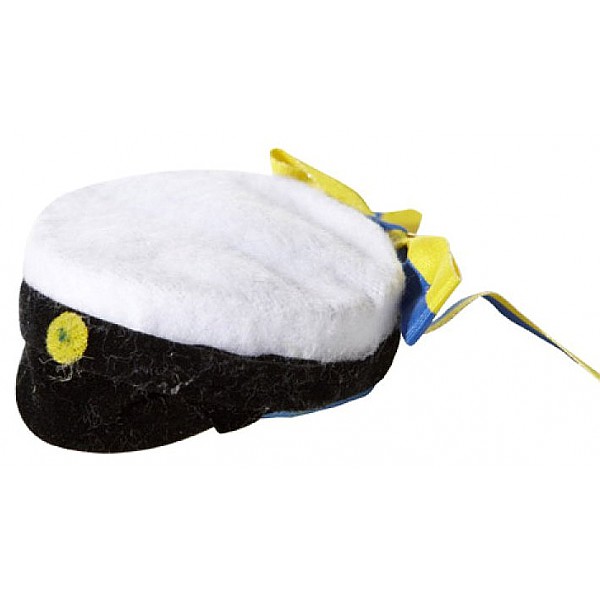 Studentmössa Vit 5 cm