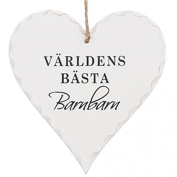 Hjärta Världens bästa Barnbarn