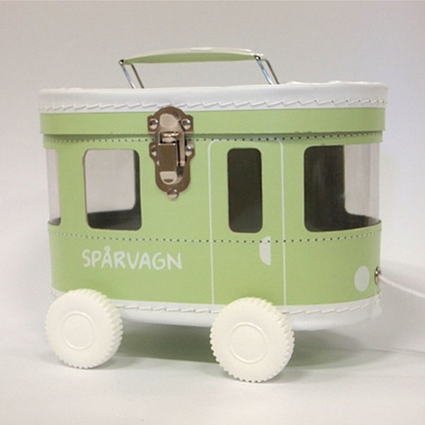 Spårvagnsväska - Ljusgrön