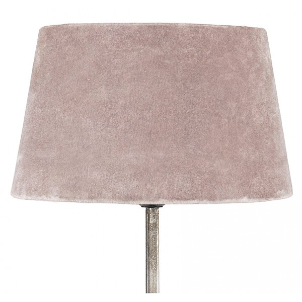 Lampshade Velvet Medium - Beige-pink