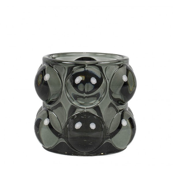 Candle Cup Bubble Grey - Small