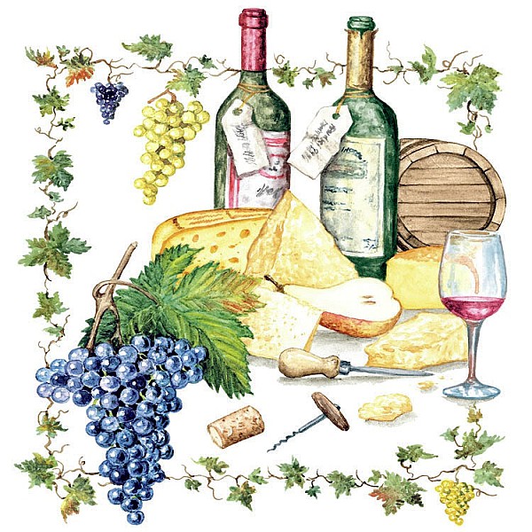 Servetter Wine and Cheese