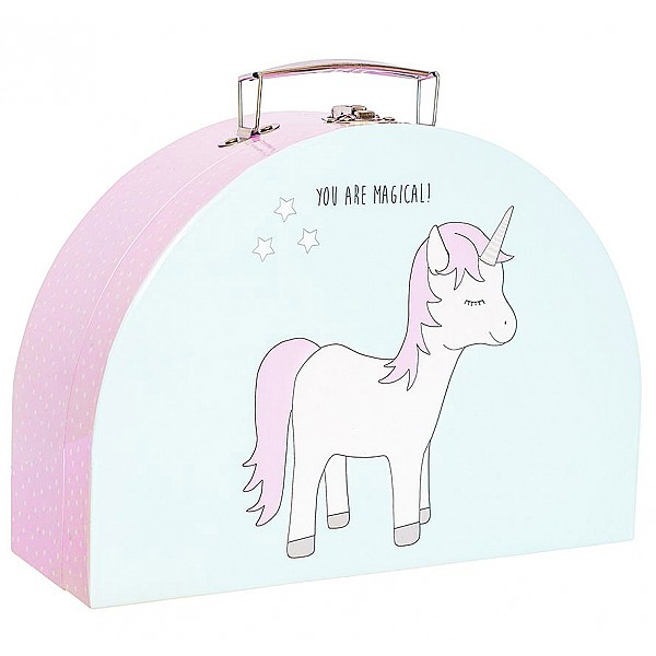 JaBaDaBaDo Pappväska  Enhörning & Regnbåge - 2-pack