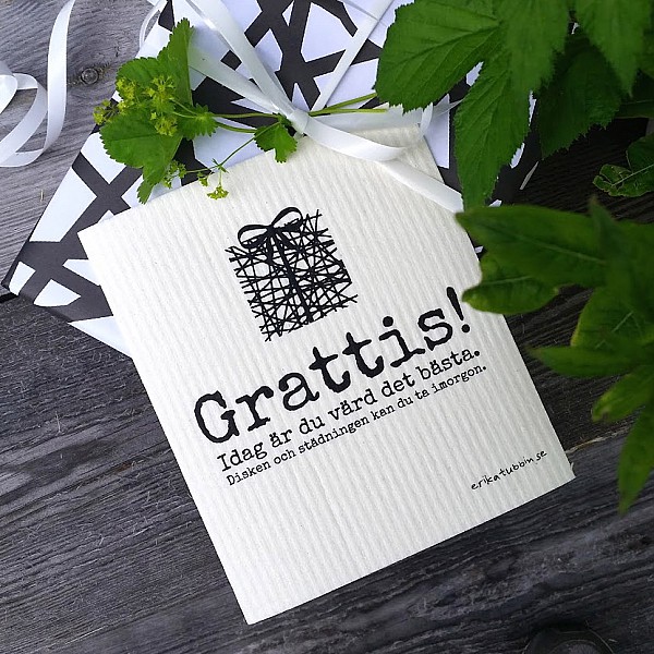 Dish Cloth Grattis