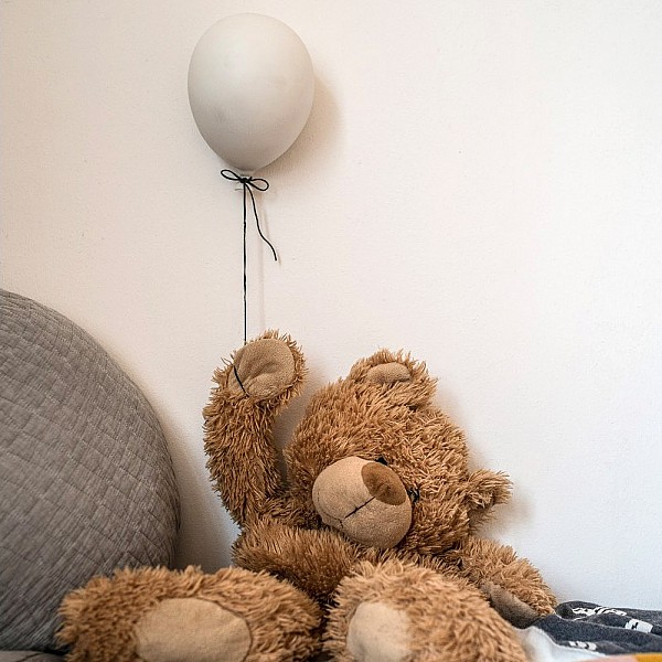 Ballong Vit - Stor 
