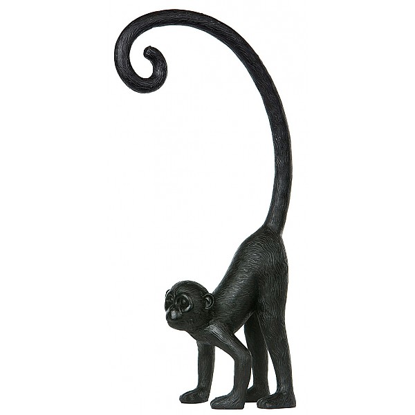 Monkey with long tail - Black / Brown
