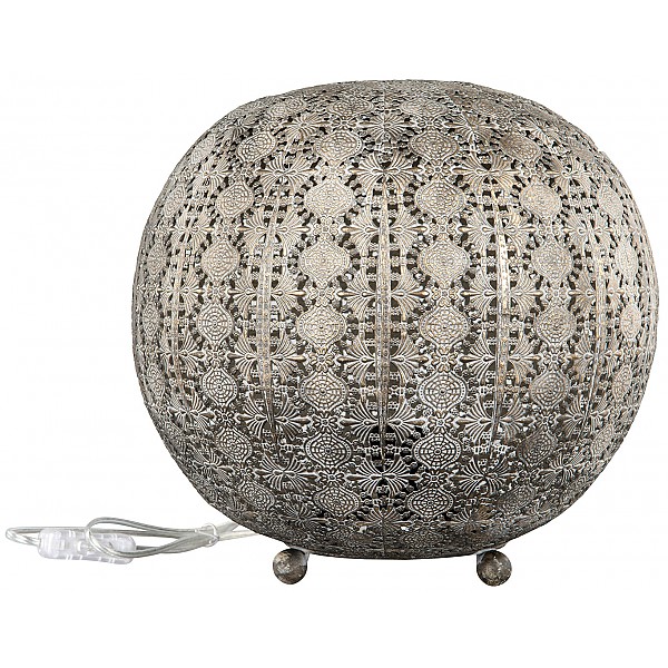 large globe table lamp