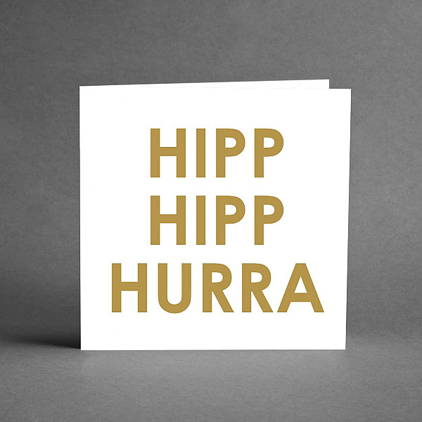 Card Hipp Hipp Hurra