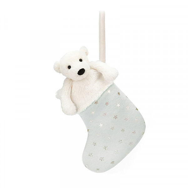 Jellycat Bashful Polar Bear Stocking Mixin Home