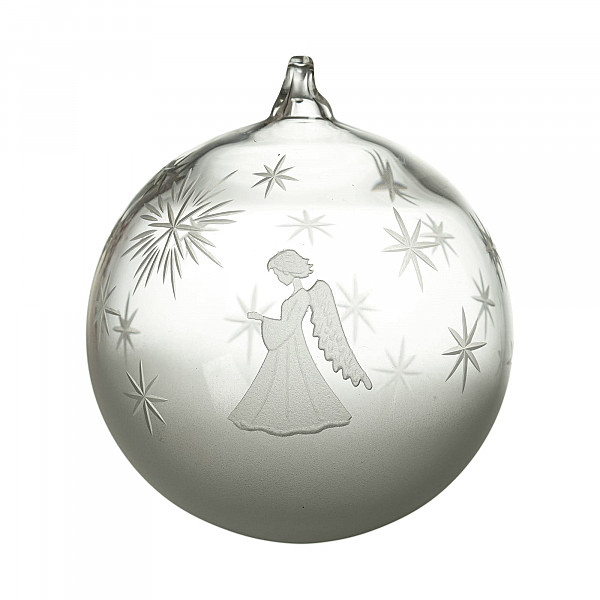 Christmas Ornament Glass Ball Angel
