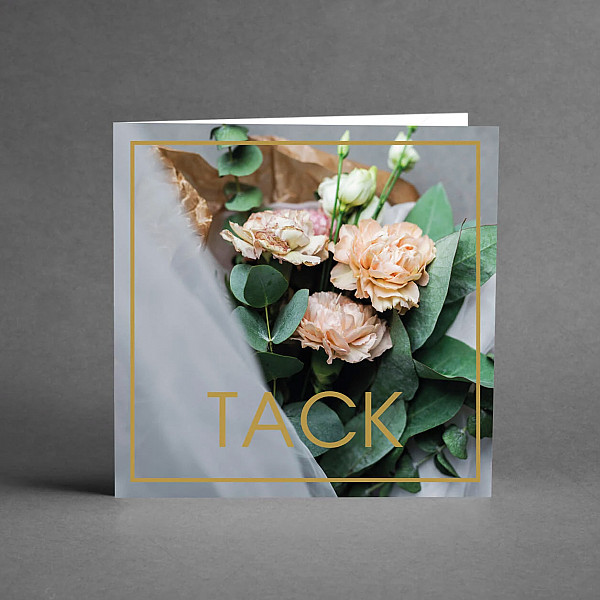 Card Tack Flower bouquet