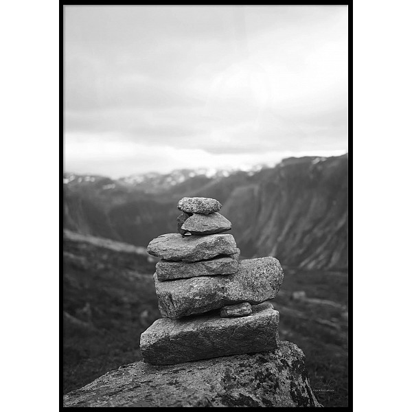 Poster Norway Stones