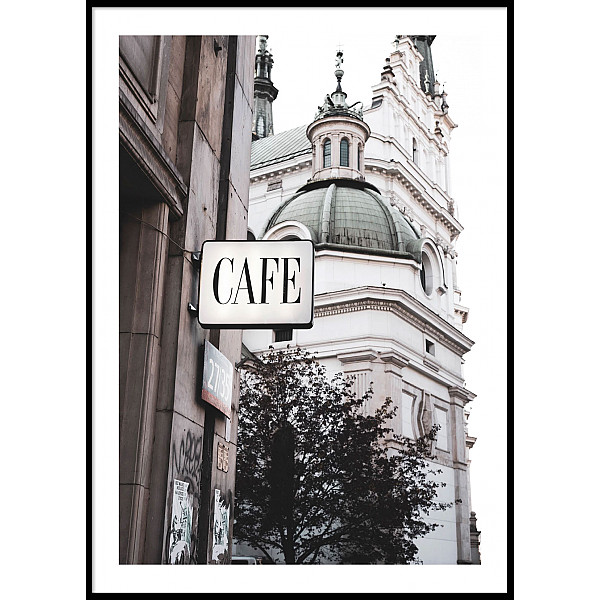 Poster Café Warszawa