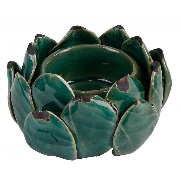 Candle Holder Artichoke Dark Green, Interstil Interior Mixin Home