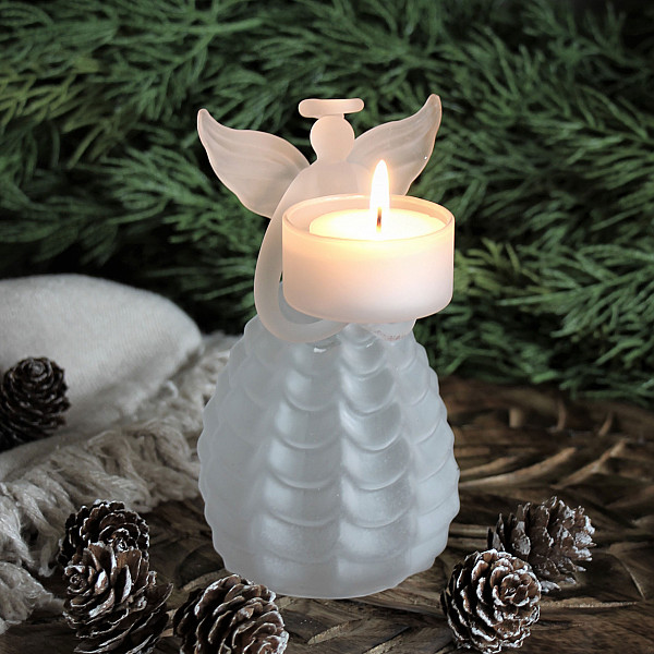 Majas Candle Holder Angel Frost - Large