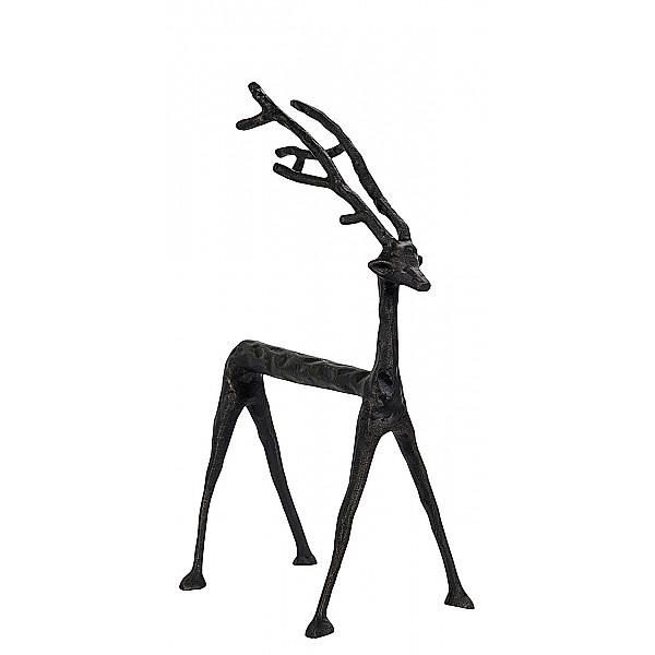 Reindeer Cast Iron Black Medium, A Lot Decoration | Mixin Home