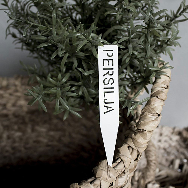 Plant Marker Persilja - White