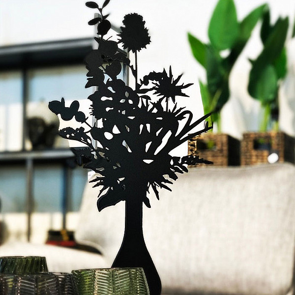 Blumenstrauß Spira - Schwarz