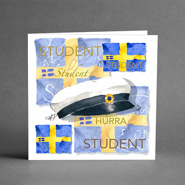 Small Card Student Hurray Student Cap