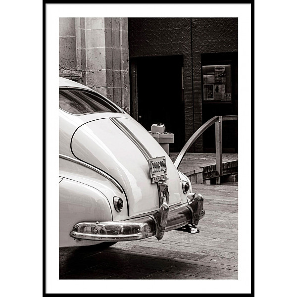 Poster Retro Pontiac Car