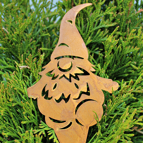 Christmas Gnome Stick - Rust