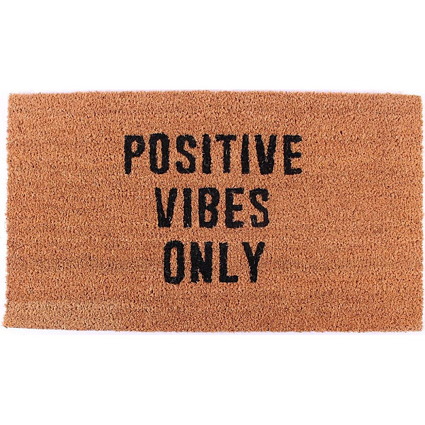 Doormat Positive Vibes