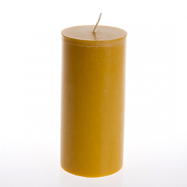 Pillar Candle 7 x 15 cm - Cheddar