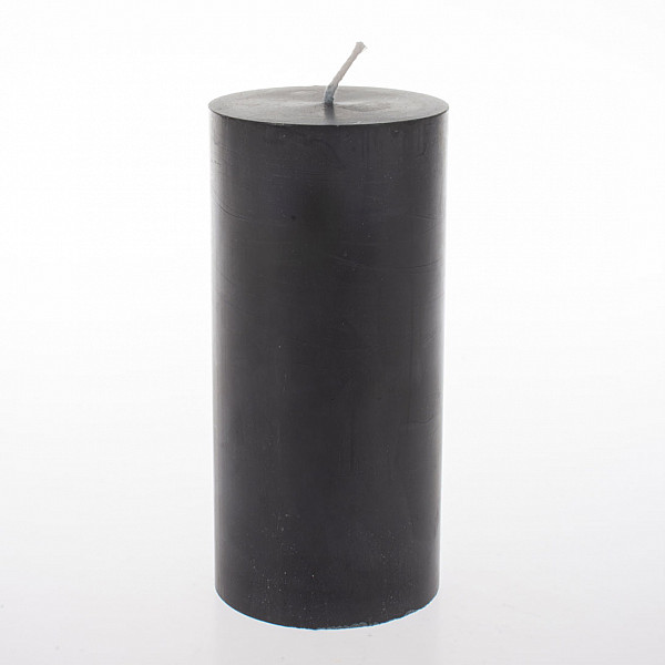 Pillar Candle 7 x 15 cm - Black