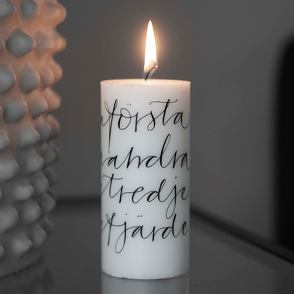 Pillar Candle Advent