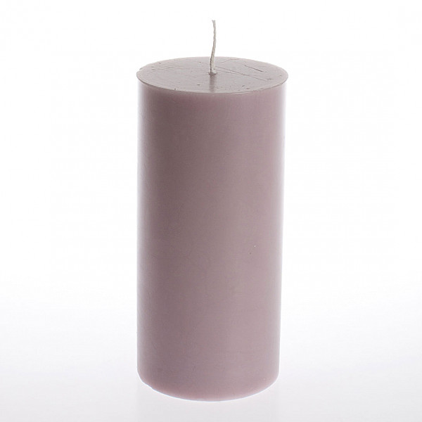 Pillar Candle 7 x 15 cm - Dusty Rose