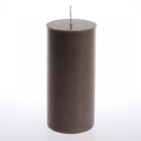 Pillar Candle 7 x 15 cm - Dark Linen