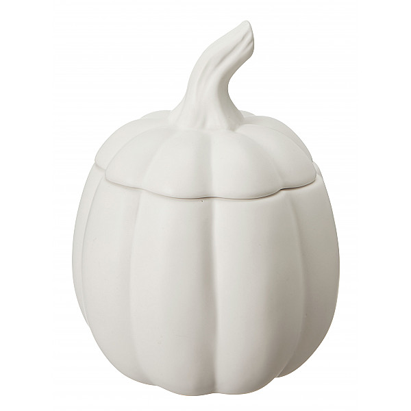 Pumpkin with lid White - Large