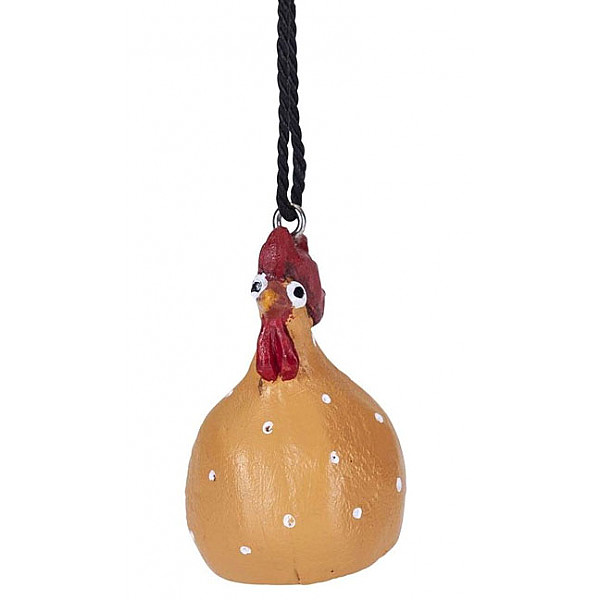 Hanging Hen - Orange