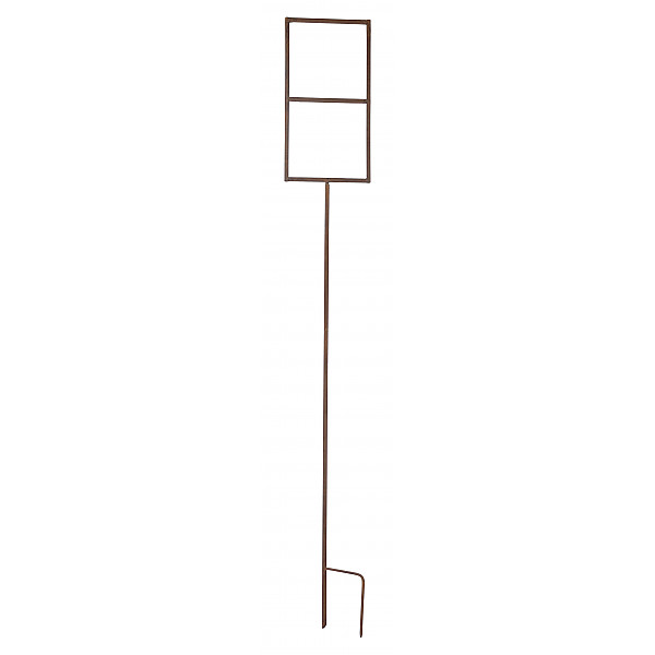 Schilderhalter auf Stab