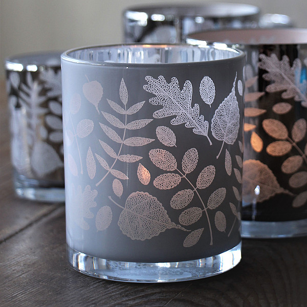 Majas Candle Holder Crispy Leaves