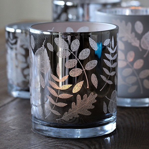 Majas Candle Holder Crispy Leaves