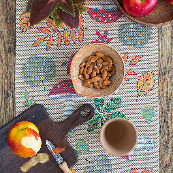Table Runner Svamplöv / Mushroom Leaves