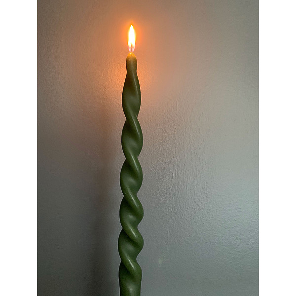 Gedrehte Kerze 2er-Pack