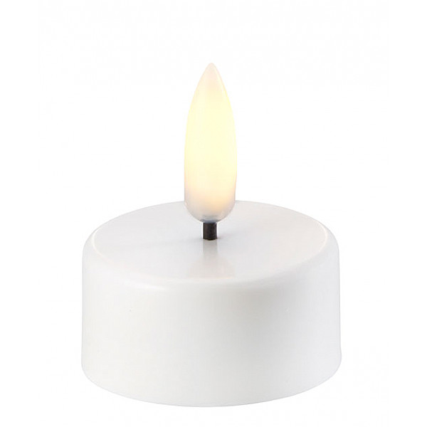 Tealight Candle LED UYUNI Premium - Nordic White