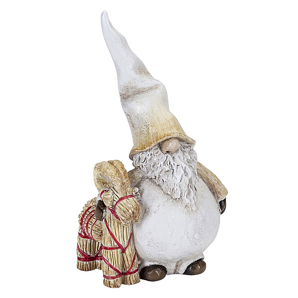 Santa Dante with straw goat