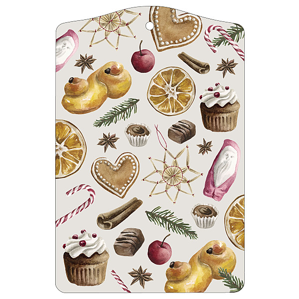 Schneidebrett Weihnachten