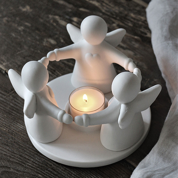 Majas Candle Holder Guardian Angel