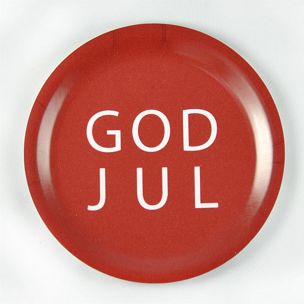 Glasunderlägg God Jul