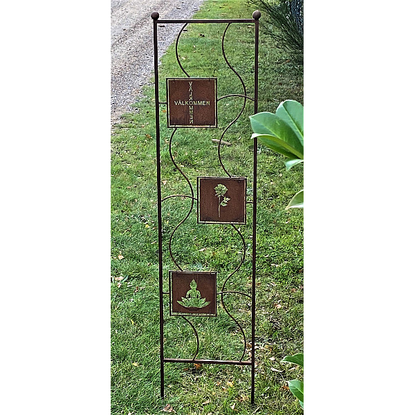 Pflanzenstütze / Schilderhalter Welle